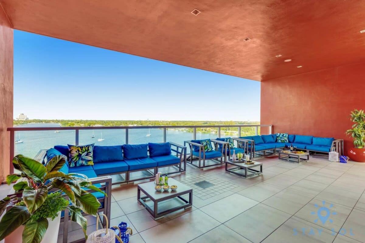 Tropical Oasis - Rooftop Pool- Near Beach - Gym Hollywood Eksteriør billede